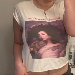 Kate Bush Hounds Of Love Cropped Tshirt